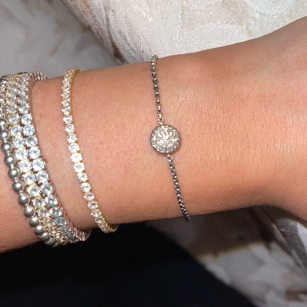 DAVID YURMAN Diamond Chatelaine Petite Pave Station Bracelet DAVID YURMAN - Picture 6 of 12